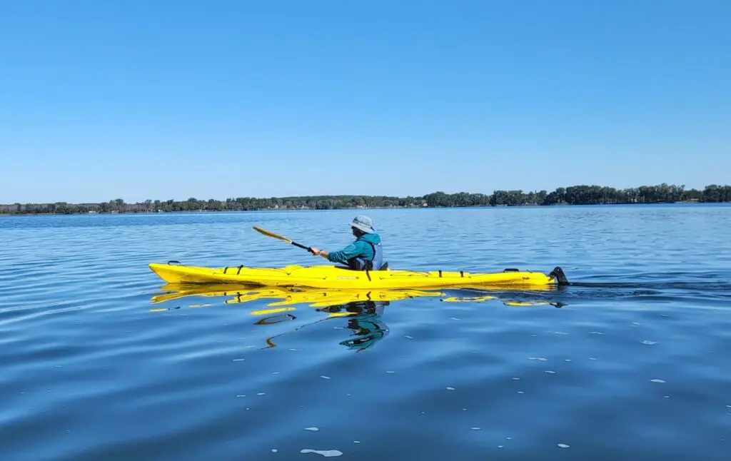 Yellow Beaufort on the water