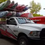 A load of ClearWater Design boats ready to be delivered